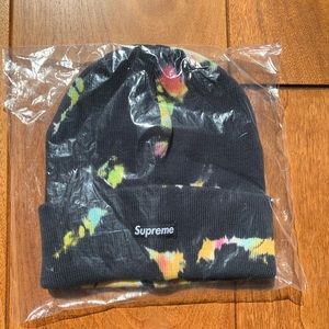 Supreme dyed splatter beanie
